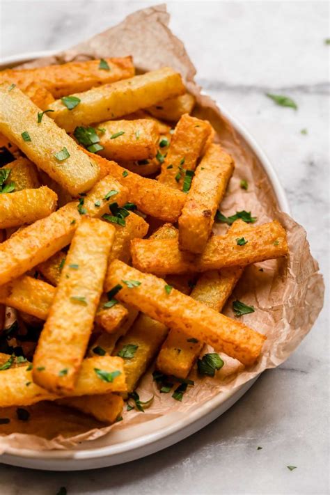 Golden Jicama Fries