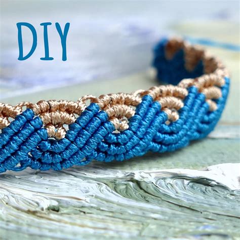 Macrame Wave Bracelet Tutorial « Jewelry :: WonderHowTo