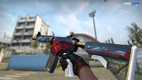 M4A4 | Spider Lily - CSGOSKINS.GG