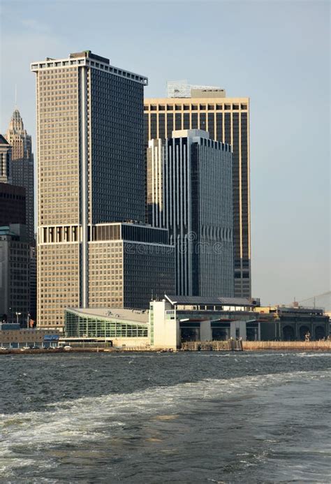 New York City - Staten Island Ferry Terminal Stock Photo - Image of ...