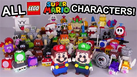 ALL LEGO Super Mario CHARACTERS EVER RELEASED! | 2020-2021 - YouTube