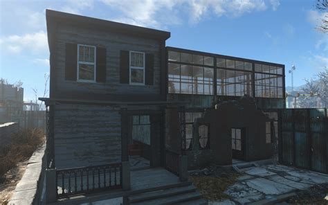 No mods, all vanilla. | Fallout 4 settlement ideas, Jamaica plain, Building