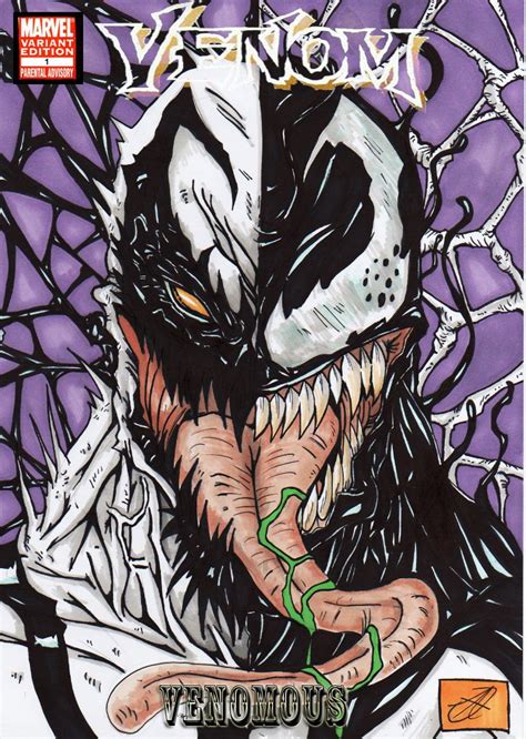 anti venom vs venom colour cov by darkartistdomain on deviantART | Venom comics, Spiderman art ...