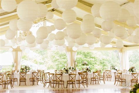 white paper lanterns wedding reception decor eventdecorator.com Backyard Wedding | Wedding Ideas ...