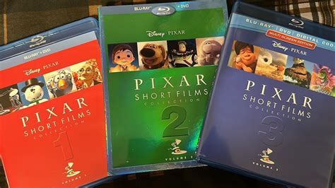 Disney/Pixar Short Films Collection Volumes 1-3 Blu-ray Overviews - YouTube