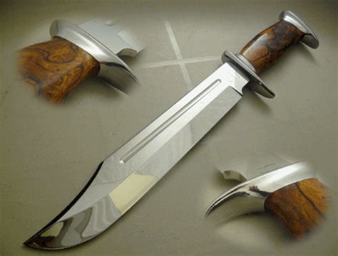 This is a Dundee Style Bowie that I make, this one has a CPM 154 ...