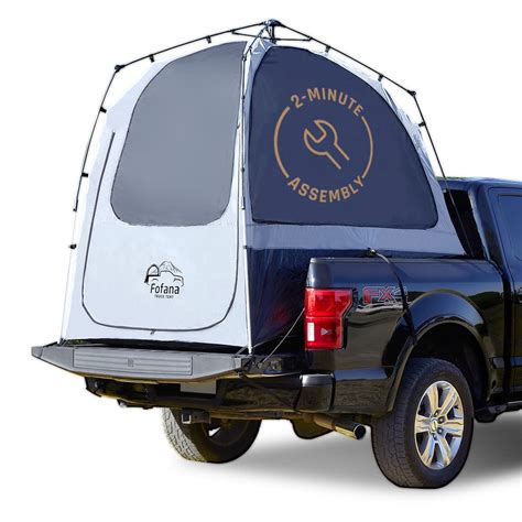 Truck Bed Tent Quick & Easy Automatic Setup - Pickup Truck Tent for Mid & Full Size| Camper ...