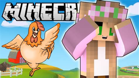 Little Kelly Minecraft Mods Adventures: CHICKEN HIDE AND SEEK! - YouTube