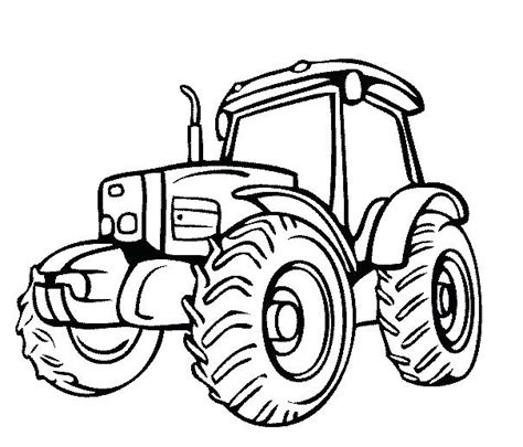 Tractor Drawing For Kids at GetDrawings | Free download