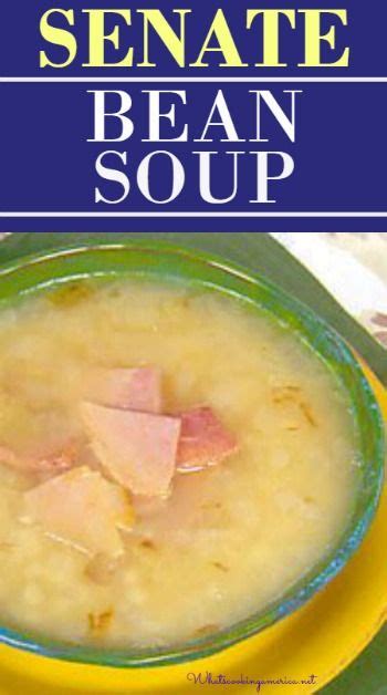 Senate Bean Soup Recipe | whatscookingamerica.net | #senate #bean #soup ...