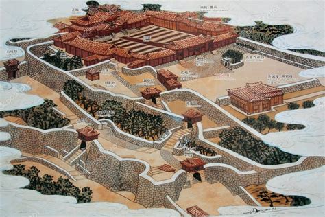 Shuri Castle Map