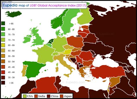 Lgbt Acceptance Map