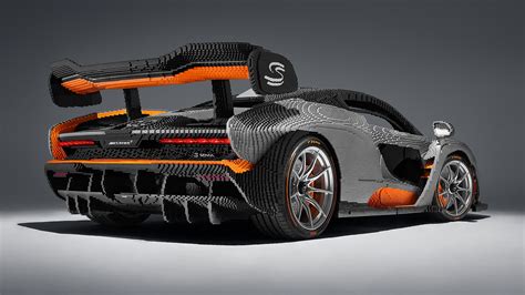 McLaren builds lifesize Senna supercar out of Lego