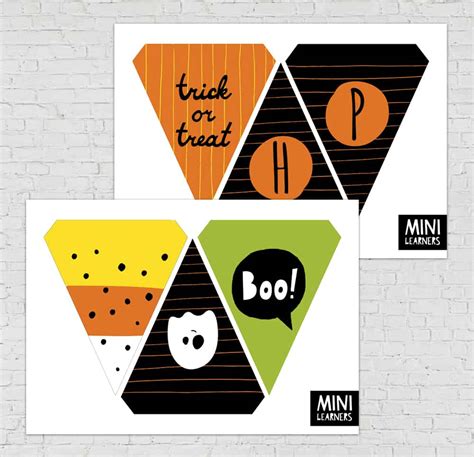 FESTIVE FREE PRINTABLE HALLOWEEN BUNTING