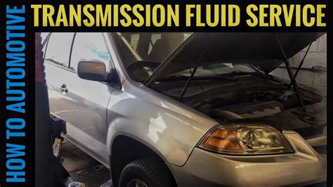 How to Change the Transmission Fluid on a 2005 Acura MDX - YouTube