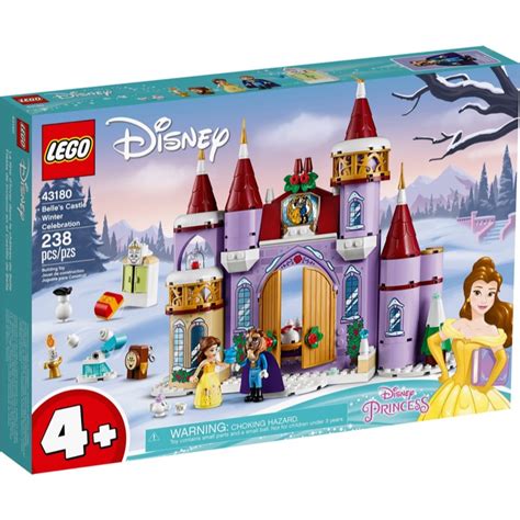 LEGO | Disney Princess Sets: 43180 Belle's Castle Winter Cel