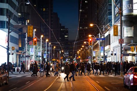 Toronto Yonge Street and Dundas Square - Paul Saulnier