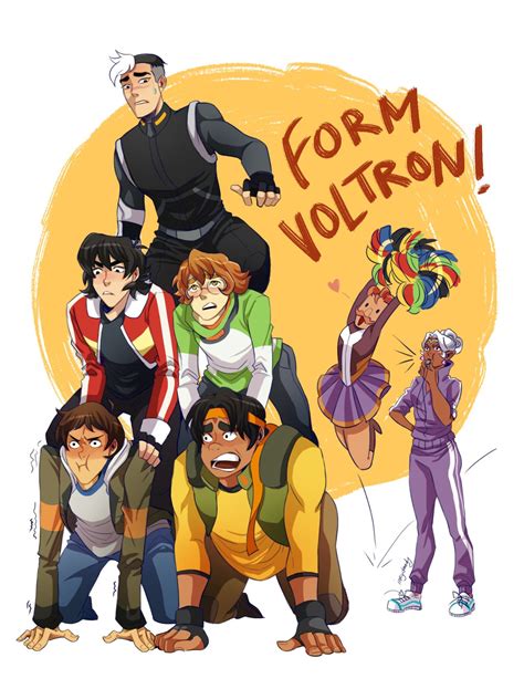 inkydandy: “Just watched the Voltron reboot and it is FUN. I love what ...