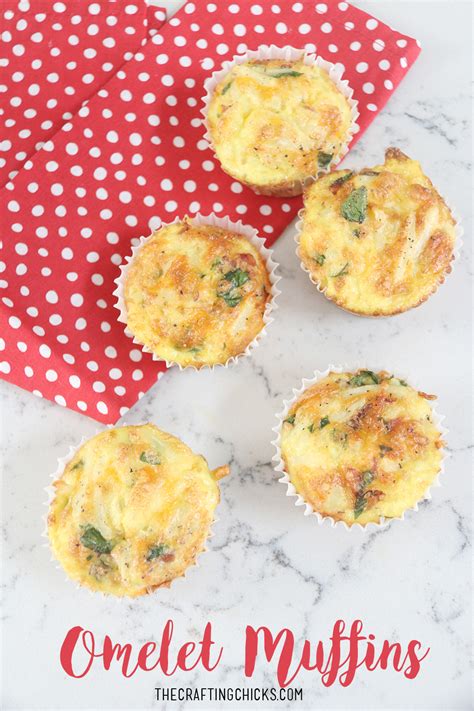 Omelet Muffins - The Crafting Chicks