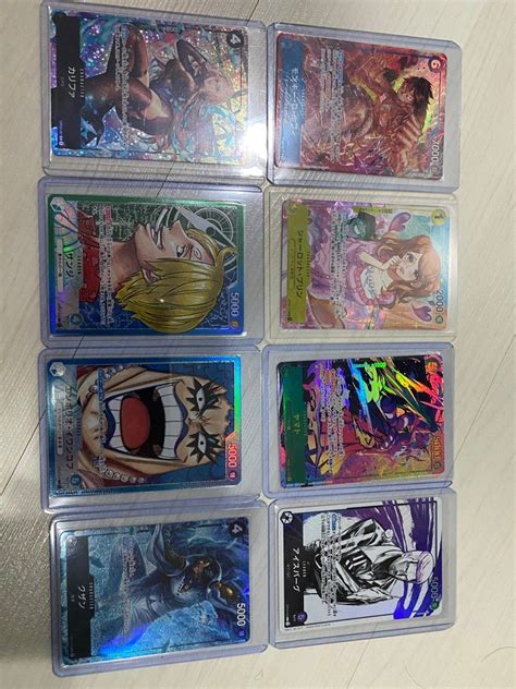 One piece tcg cards, Hobbies & Toys, Toys & Games on Carousell