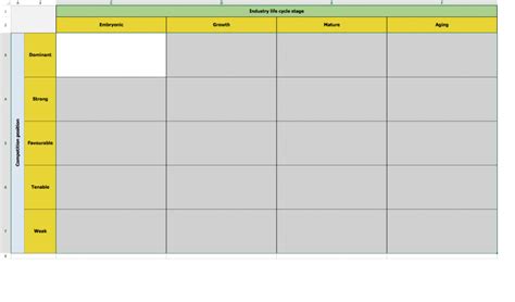 ADL Matrix Excel Template