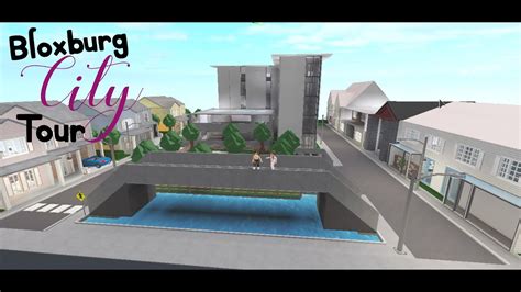 Bloxburg City Tour| Build Trio - YouTube