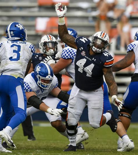 Auburn’s defensive line demonstrates it depth with strong second half ...