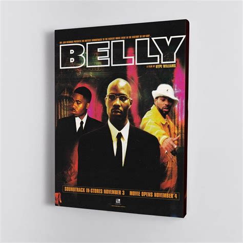 Belly Dmx Movies Poster Belly Movie Poster/ Canvas DMX Belly | Etsy