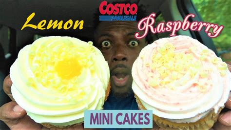 Costco® Mini LEMON and RASPBERRY CAKE Review 🍋🍇🍰 | with BUTTERCREAM ICING - YouTube