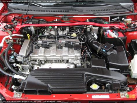 2.0 Liter DOHC 16V 4 Cylinder Engine for the 2002 Mazda Protege #45697541 | GTCarLot.com