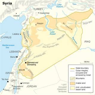 Geography of Syria - Chronicle Fanack.com