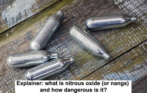 Explainer: what is nitrous oxide (or nangs) and how dangerous is it? - TAGG - The Alternative ...