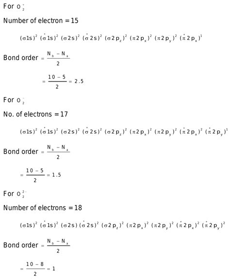 26. How to find bond order of any element ?(step by step) What is the ...