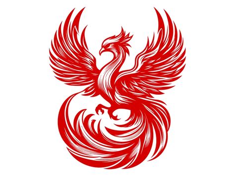 Red Phoenix Logo PNG vector in SVG, PDF, AI, CDR format