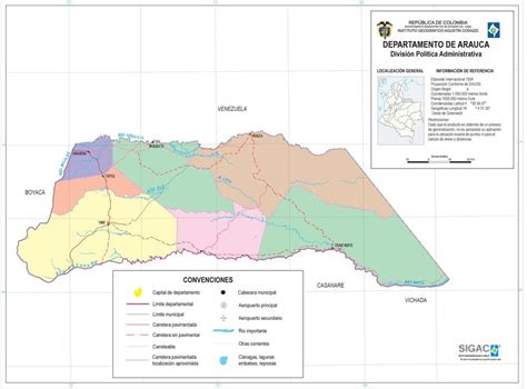 Arauca Department 2003 - Full size | Gifex