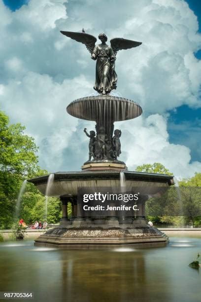 132 Angel Fountain In Central Park Stock Photos, High-Res Pictures, and Images - Getty Images