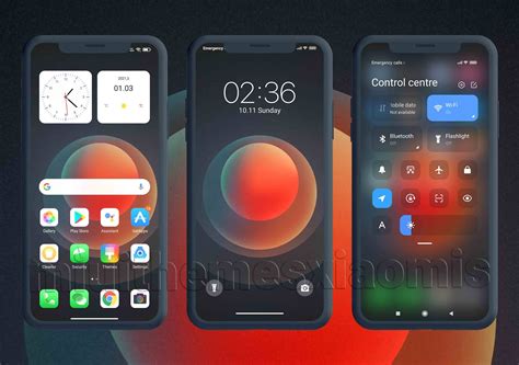 iOS 14 MIUI Themes With Cool Widgets and iPhone 12 Live Wallpaper | Best MIUI 12.5 Control Center