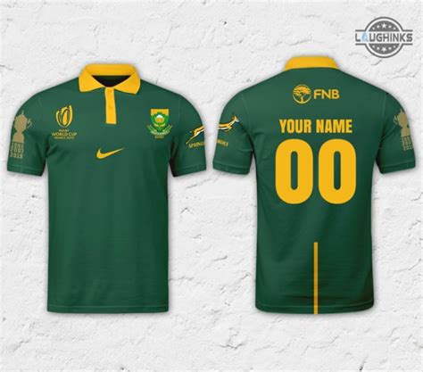 Springbok Shirt Nike All Over Printed Custom Name And Number Springbok ...