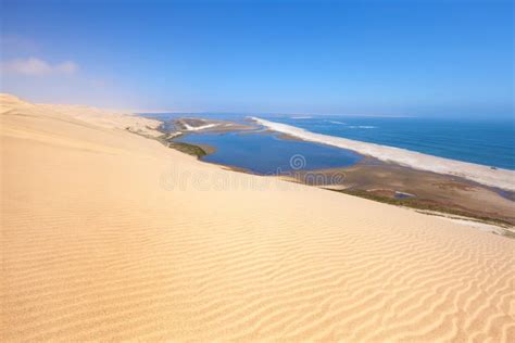 Aerial View On Sandwich Harbour In Namibia Stock Images - Image: 31538484