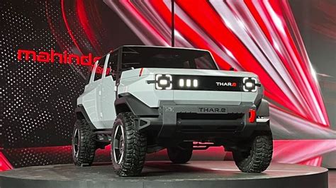 Mahindra Thar.e electric SUV concept makes global debut | HT Auto