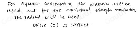 Solved: What is the difference between constructing a square and ...