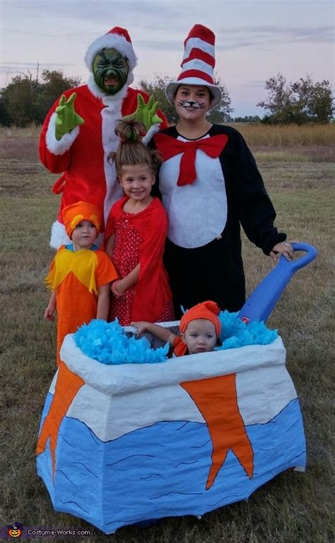 Dr. Seuss Characters Family Costumes