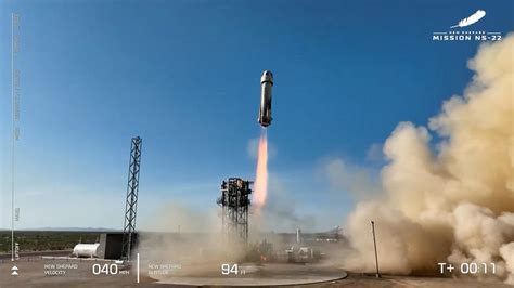 Blue Origin launches six passengers on supersonic flight to the edge of ...