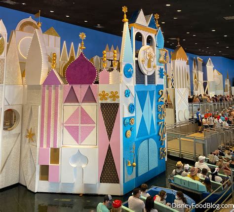 PHOTOS: The "it's a small world" Clock Looks DIFFERENT in Disney World | the disney food blog