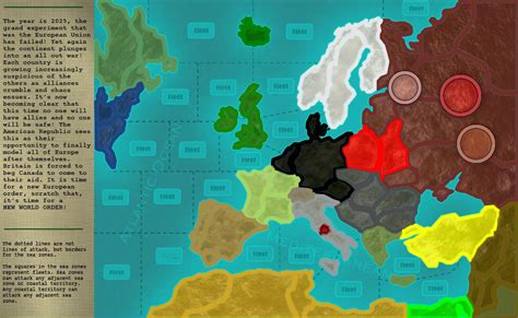 Europe war Map
