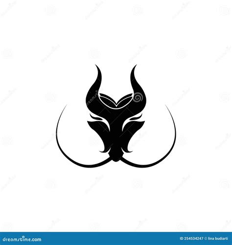 Dragon head logo vector stock vector. Illustration of wild - 254534247