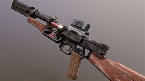 SHAMBLER SHOTGUN - METRO EXODUS - 3D model by Beto Alarcon (@betabel ...