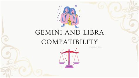 Gemini and Libra Compatibility in love, relationships and marriage » Indielogy