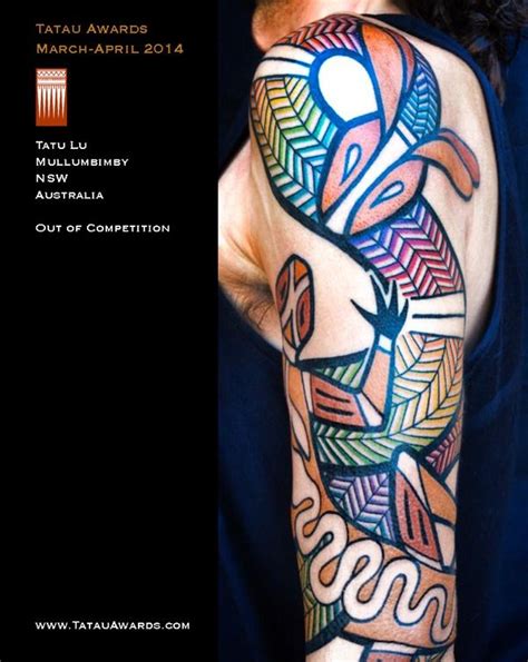 aboriginal tattoos - rainbow serpent Native Tattoos, Dope Tattoos ...