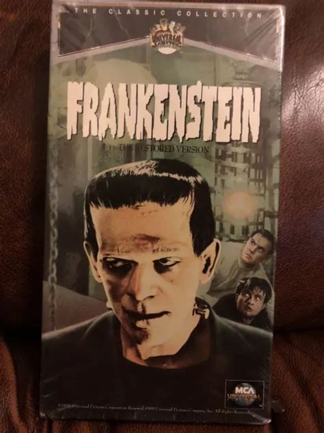 FRANKENSTEIN VHS NTSC )Classic Horror Movie TAPE UNTESTED Boris Karloff £9.99 - PicClick UK